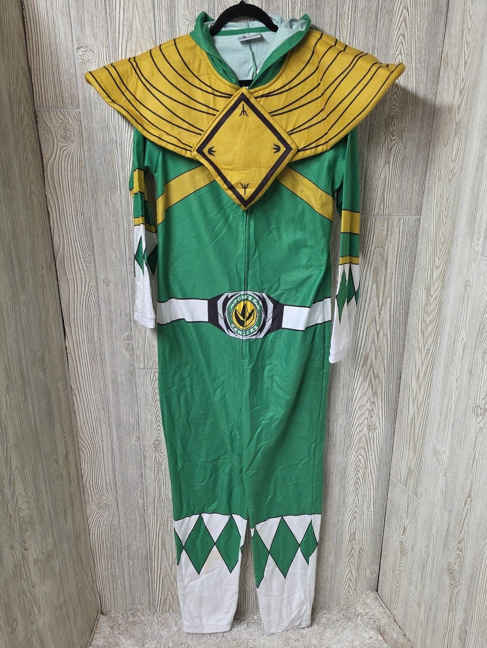 Mighty Morphin Power Rangers Green Ranger Union Suit Halloween Costume Mens M